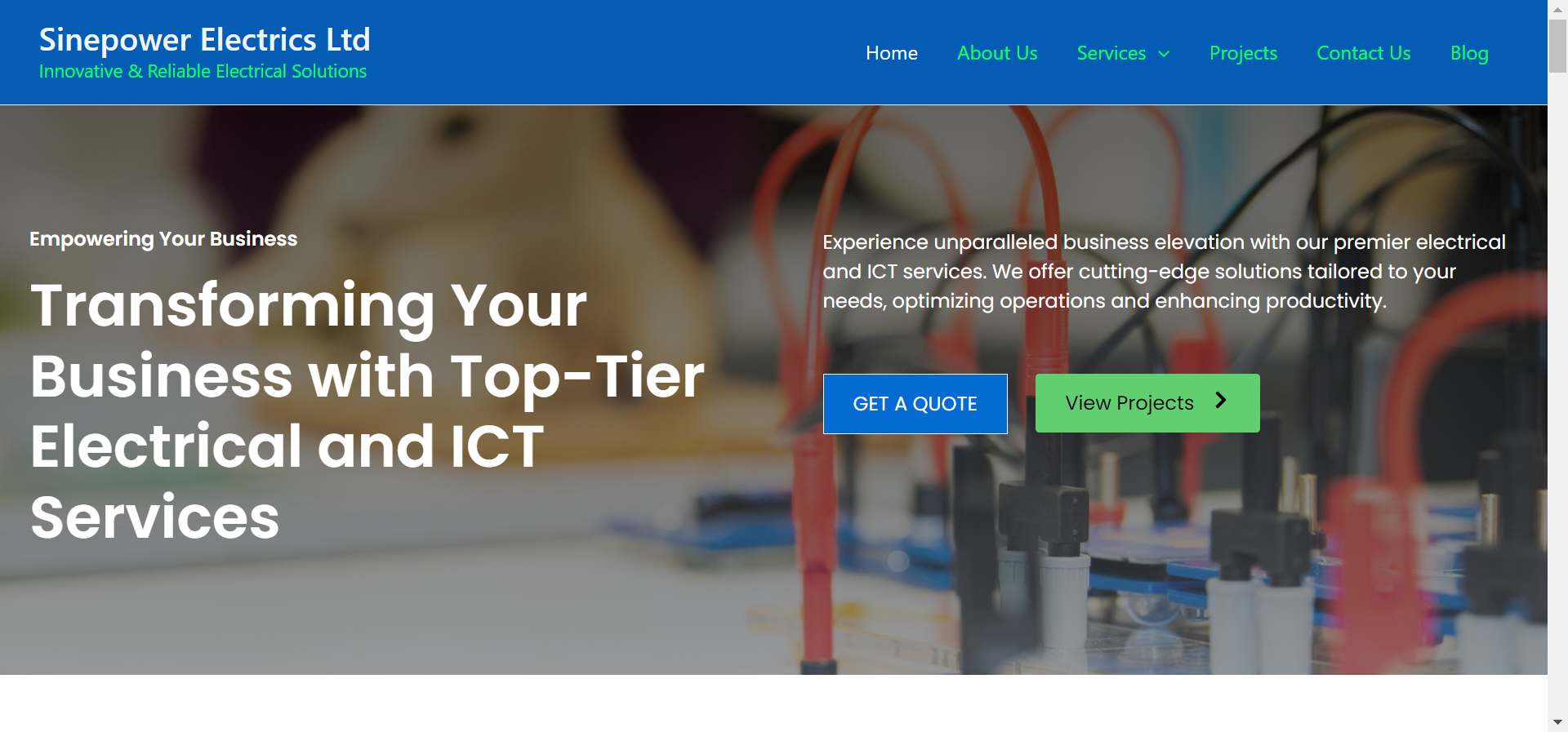 Sinepower Electrics Platform